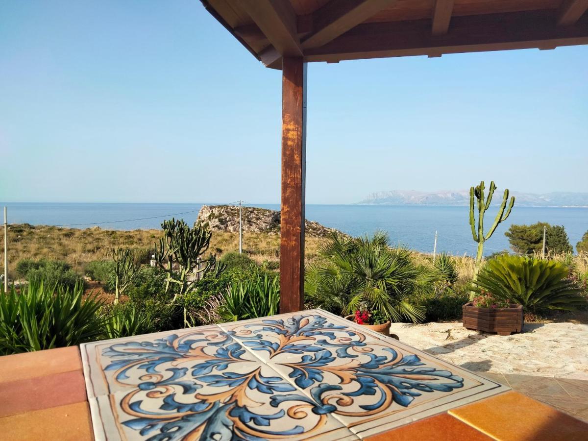 Cala rossa Castellammare del Golfo Exterior foto