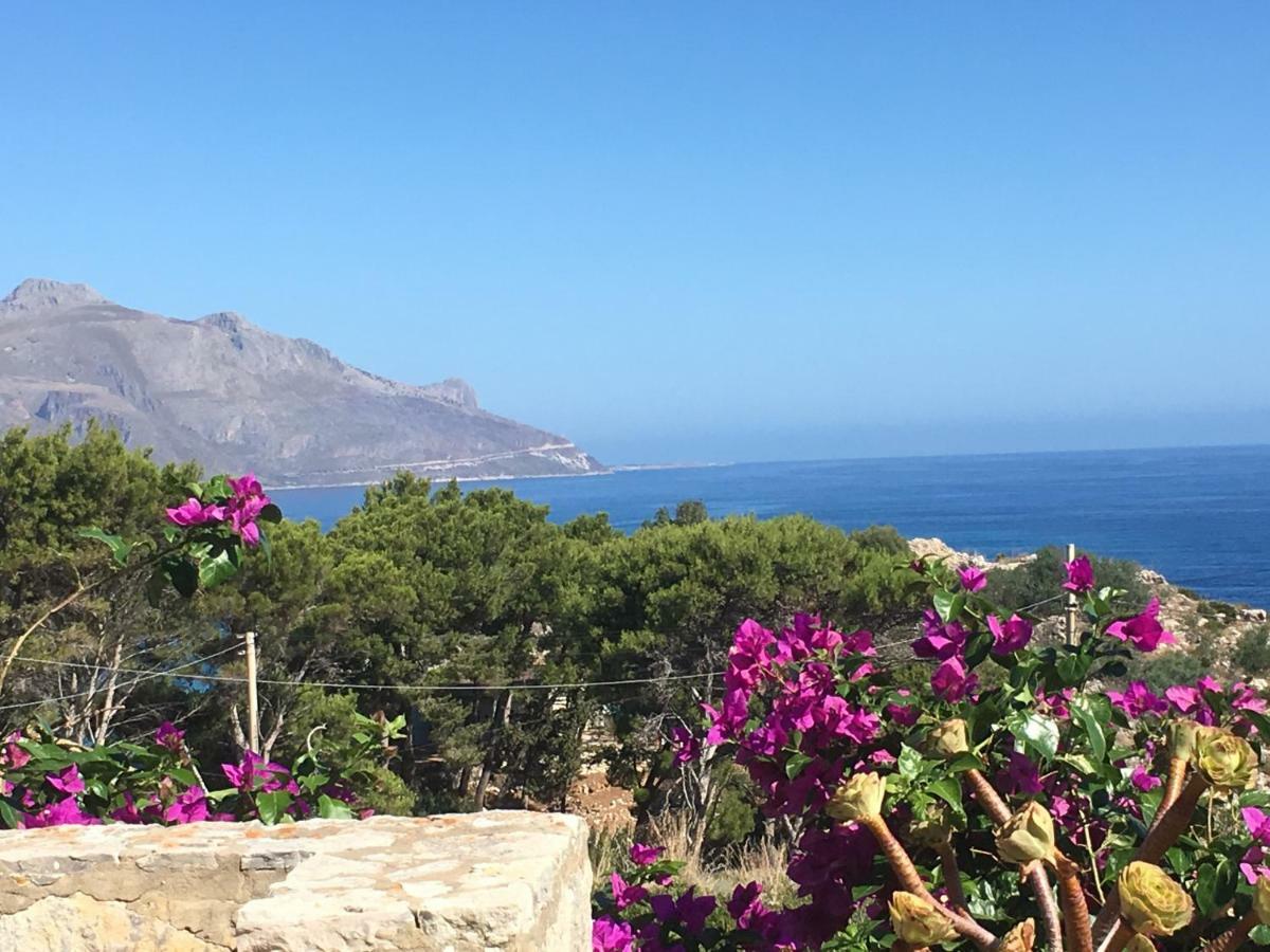 Cala rossa Castellammare del Golfo Exterior foto